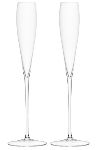 LSA, LSA - Champagnerglas, 2 Stück, 100  ml, Transparent