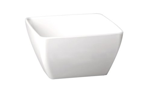 Aps, APS Schale PURE, Melamin, eckig; 1500 ml, 19x19x9 cm (LxBxH); weiss; quadratisch