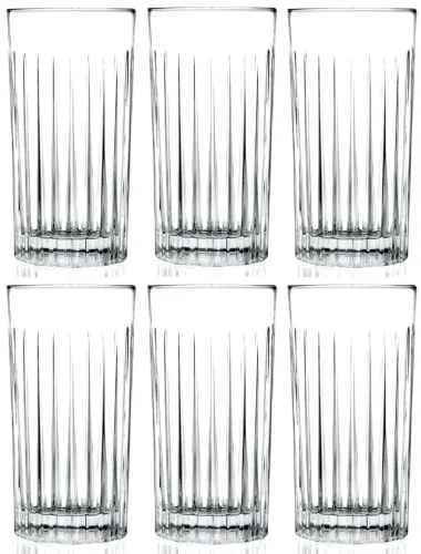 RCR, RCR - Longdrinkglas, 6 Stück, 440 ml, Transparent