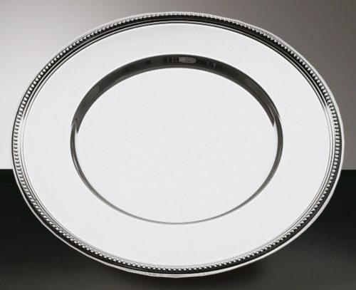 Aps, Speiseteller Aps Silber Edelstahl 33 cm - Speiseteller