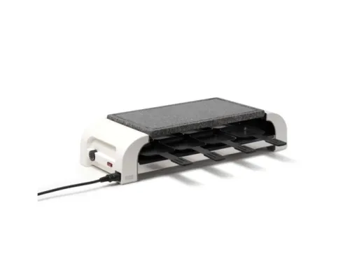 Stöckli, Stöckli Pizzagrill for 8 Hot Stone Raclette- u. Pizzagrill – Raclette Ofen/Raclette Grill – weiss