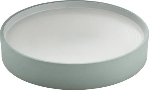 Playground, Playground Teller flach/tief 2in1; 24x4.5 cm (ØxH); grau/weiss; rund