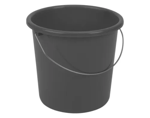 Ebnat, Eimer Rund anthrazit 5 Liter