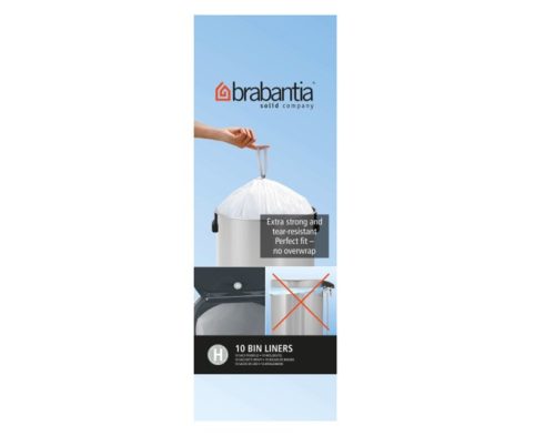 Brabantia, BRABANTIA Kehrichtsaecke 246784 50lt 10 Stk.