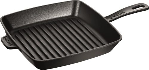 staub, Grillpfanne STAUB Schwarz Eisen 6 cm - Material: Gusseisen - Grillpfanne