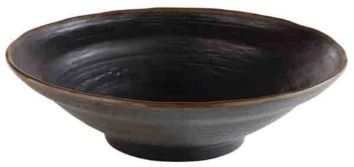 Aps, APS Schale Marone Schwarz Kunststoff 30.5 cm 8.5 cm - Material: Melamin - Schale