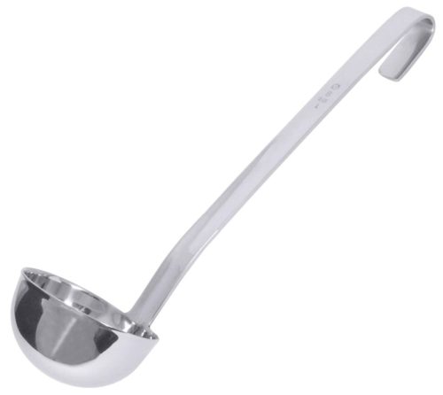 Contacto, Schöpflöffel Contacto Bander Silber Edelstahl Rostfrei 18/10 9 cm 0 cm - Material: Edelstahl 18/10 - Schöpflöffel