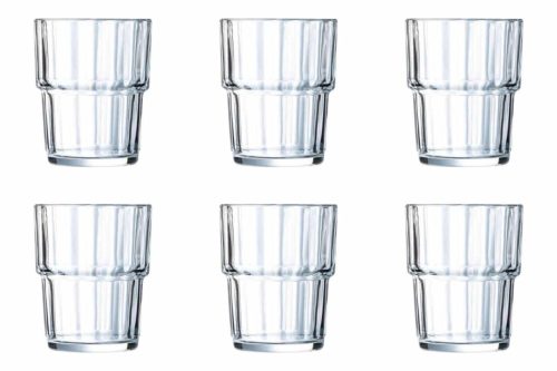 Arcoroc, Arcoroc Trinkglas Norvege; 200 ml, 7.2x8.8 cm (ØxH); transparent; 6 Stück / Pack