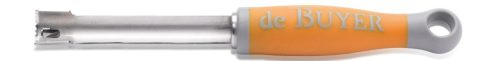 de BUYER, Entkerner de Buyer Orange Edelstahl/Kunststoff 19.7 cm - Entkerner