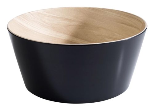 Aps, APS Schüssel Frida Schwarz Kunststoff 22 cm 10.5 cm - Material: Melamin - Schüssel