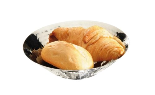 Aps, APS Brot- und Obstschale; 20x5.5 cm (ØxH); silber; rund