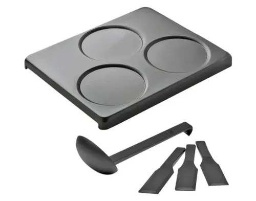 Stöckli, Stöckli Crêpeplatte PizzaGrill for 6 – Pizza Ofen – anthrazit