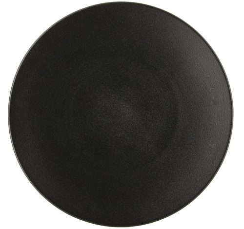 Revol, Revol Servierteller Equinoxe Schwarz Porzellan 31.5 cm - Farbe: schwarz matt - Servierteller