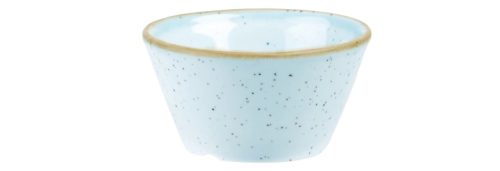 Churchill, Churchill Saucen Schale Stonecast Duck Egg; 90 ml, 8x4 cm (ØxH); hellblau/braun; rund; 12 Stück / Pack