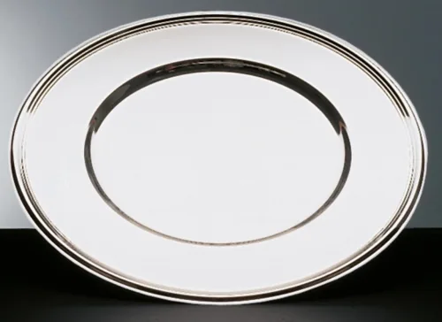 Aps, APS Platzteller Ø 33 cm; 33x1 cm (ØxH); silber; rund