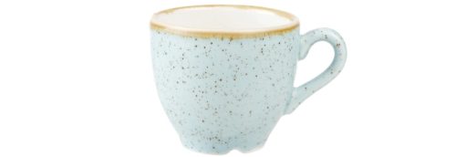 Churchill, Churchill Espresso Tasse Stonecast Duck Egg; 100 ml, 6.5x5.5 cm (ØxH); hellblau/braun; rund; 12 Stück / Pack