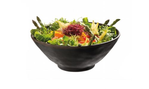 Aps, APS Schale Marone Schwarz Kunststoff 19 cm 8 cm - Material: Melamin - Schale