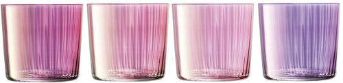 LSA International, Mundgeblasene Gläser „Gems“ Garnet 310 ml (4er-Set) LSA International