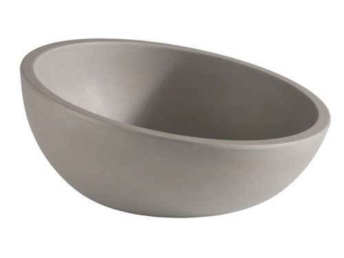 Aps, APS Schüssel Element Silber Kunststoff 21.5 cm 9.5 cm - Material: Melamin