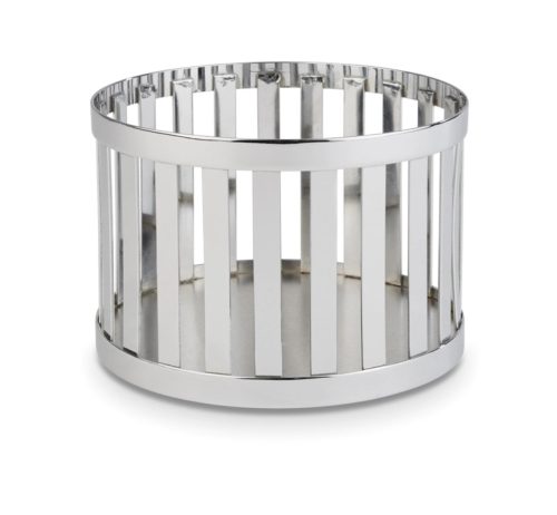 Aps, Aps Silber Metall 15 cm 10.5 cm - Farbe: chrom - Servierkorb
