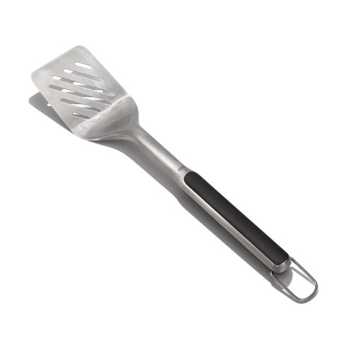 OXO, Pfannenwender Oxo Schwarz/Silber Edelstahl/Polyethylen 3.7 cm - Material: Edelstahl/Polypropylen - Pfannenwender