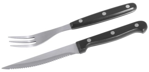 Contacto, Contacto Bander Silber 22 cm - Material: Mehrere Materialien - Besteck-Set 12-tlg.