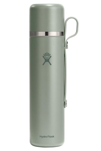 Hydro Flask, HYDRO FLASK Trinkflasche Hot Flask & Cup isoliert 1065ml olive