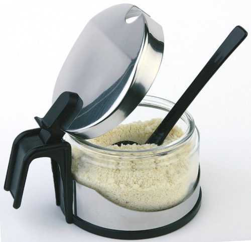 Aps, APS Parmesan-Menage ECONOMIC; 230 ml, 10.5x7.5 cm (ØxH); schwarz