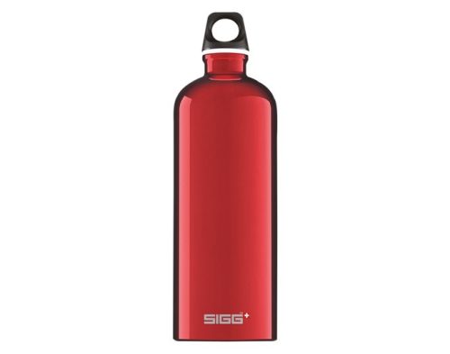 Sigg, Sigg Traveller 1 L Trinkflasche Rot, Herren, Größe: ONE SIZE