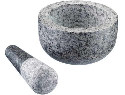 Westmark, Mörser Westmark Grau Naturstein 13 cm 7 cm - Farbe: granit - Mörser