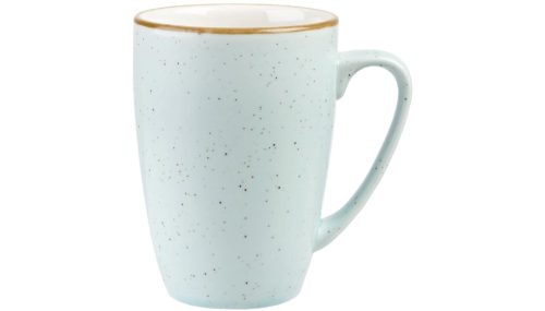 Churchill, Churchill Becher Stonecast Duck Egg; 340 ml, 10.6x11 cm (ØxH); hellblau/braun; 12 Stück / Pack