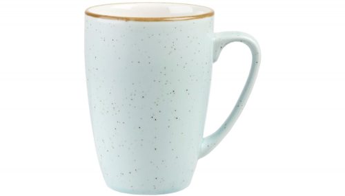 Churchill, Churchill Becher Stonecast Duck Egg; 340 ml, 10.6x11 cm (ØxH); hellblau/braun; 12 Stück / Pack