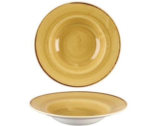 Churchill, Churchill Teller tief Stonecast Gelb Porzellan 28 cm - Teller tief