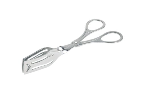 Aps, APS Gebäckzange; 19.5x7.5x3 cm (LxBxH); silber