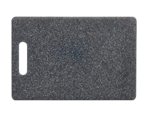 zeller, ZELLER PRESENT Schneidebrett, schwarz 300 x 8 x 200 mm