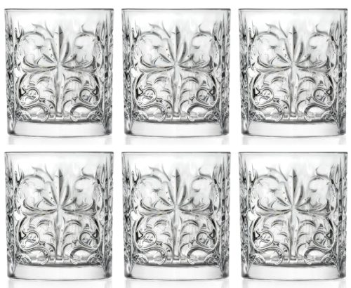 RCR, RCR Whiskyglas Tattoo; 340 ml, 8.2x9.4 cm (ØxH); transparent; 6 Stück / Pack