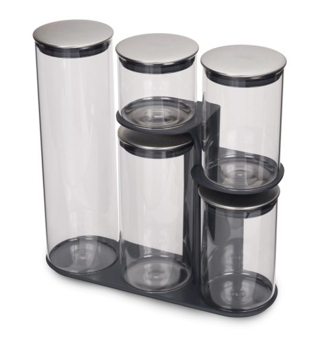 Joseph Joseph, Joseph Joseph - Dosen-Set, 32x32cm, Transparent