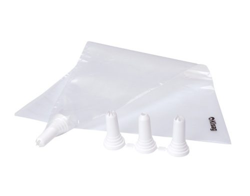 Kisag, Kisag - Spritzbeutel-Set, 22 x 34 cm, Transparent