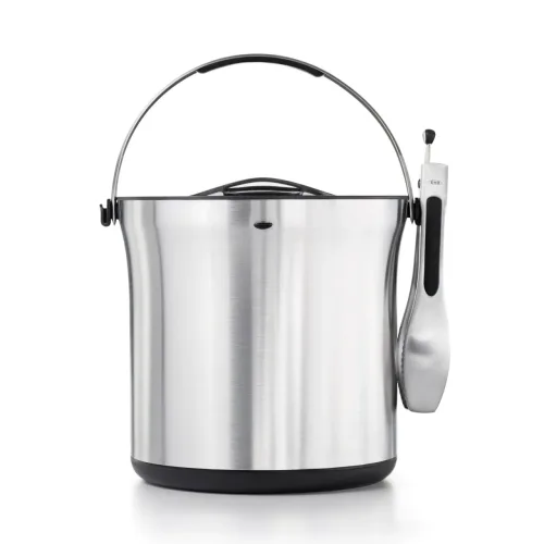 OXO, Eiskübel Oxo Silber Edelstahl 22.6 cm 22.6 cm 24.1 cm