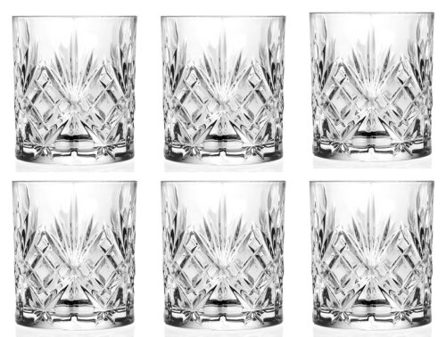 RCR, RCR - Whiskyglas, 6 Stück, 340 ml, Transparent