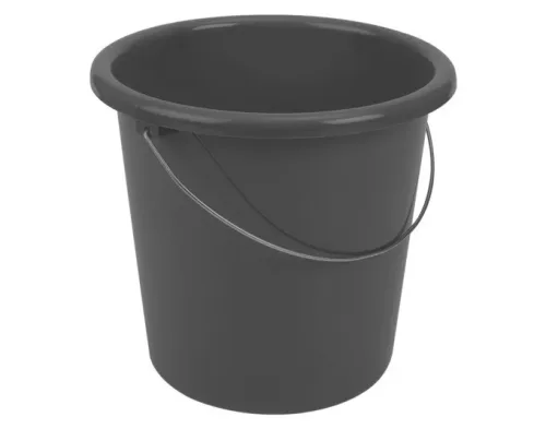Ebnat, Eimer Rund anthrazit 10 Liter