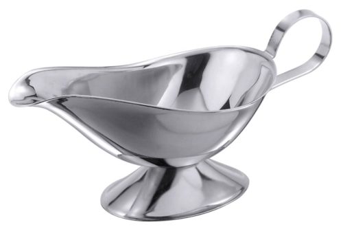 Contacto, Sauciere Contacto Bander Silber Edelstahl 24 cm 11.5 cm 0.45 l - Sauciere