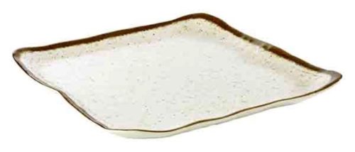 Aps, APS Teller Stone Art Weiss Kunststoff - Material: Melamin - Teller