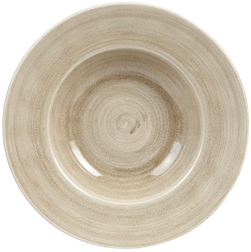 Churchill, Churchill Teller tief Stonecast Braun/Grau Porzellan 28 cm - Farbe: taupe - Teller tief