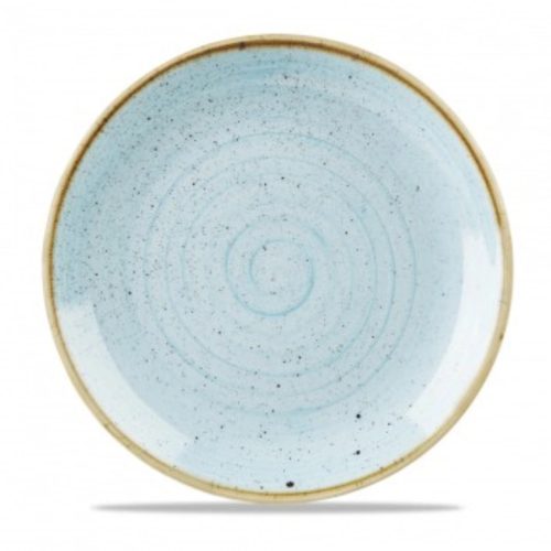 Churchill, Churchill Teller flach Stonecast Duck Egg Coupe; 21.7 cm (Ø); hellblau/braun; rund; 12 Stück / Pack