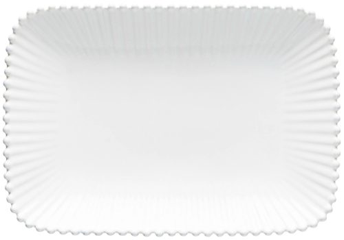 Costa Nova, Rechteckige, handgefertigte Servierplatte „Pearl“ Costa Nova