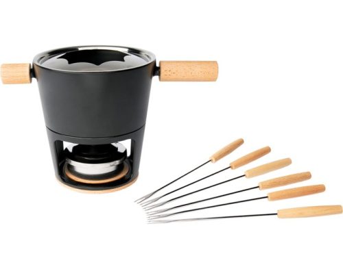 Stöckli, Stöckli - Fleischfondue-Set, 16cm, Black