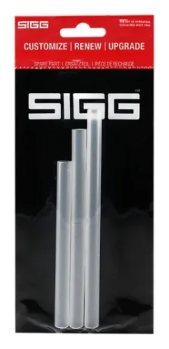 Sigg, Zubehör Miracle Kids Straw Set Transparent