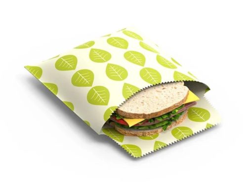 Nuts Innovations, Nuts Innovations - Pflanzenwachs Snackbeutel Set, 2 Stück, Grün