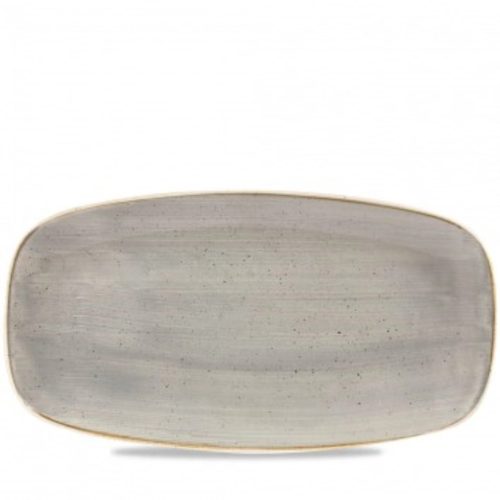Churchill, Churchill Chefs Oblong Platte Stonecast Peppercorn; 29.8x15.3 cm (LxB); grau/braun; rechteckig; 12 Stück / Pack